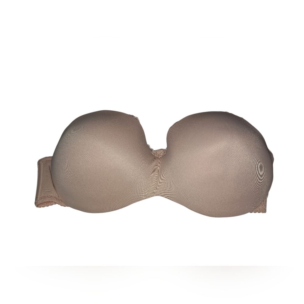 Dobreva blush beige Strapless Convertible BRA 36D NWT